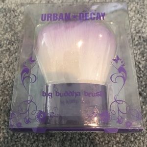 Urban Decay purple an white Big Buddha Brush NWOT